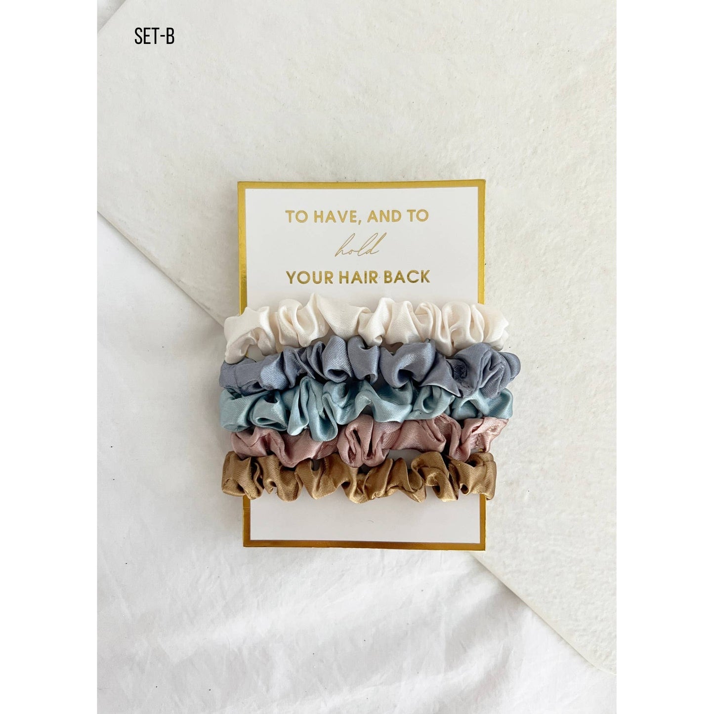 5PC Scrunchies Set - GIA