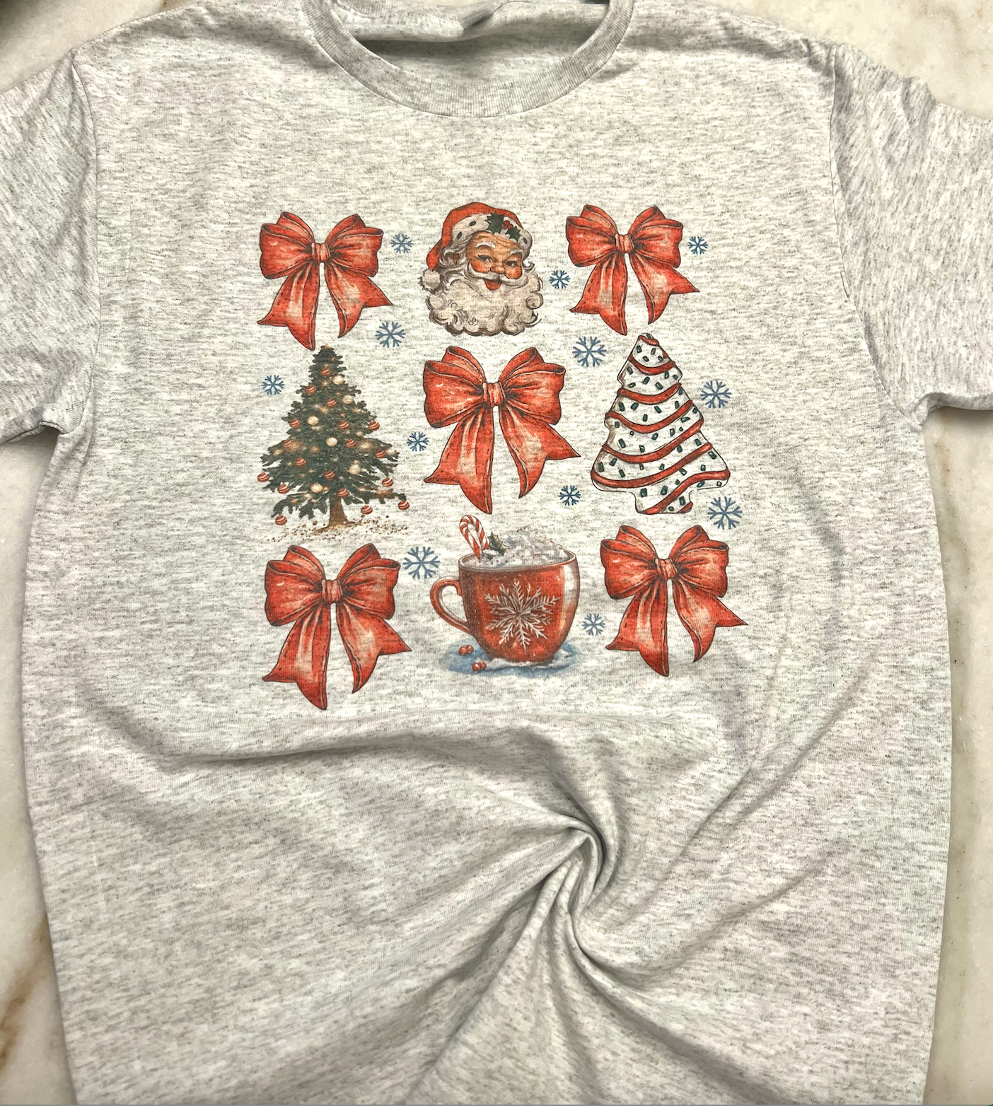 Coquette Christmas Things Graphic Tee