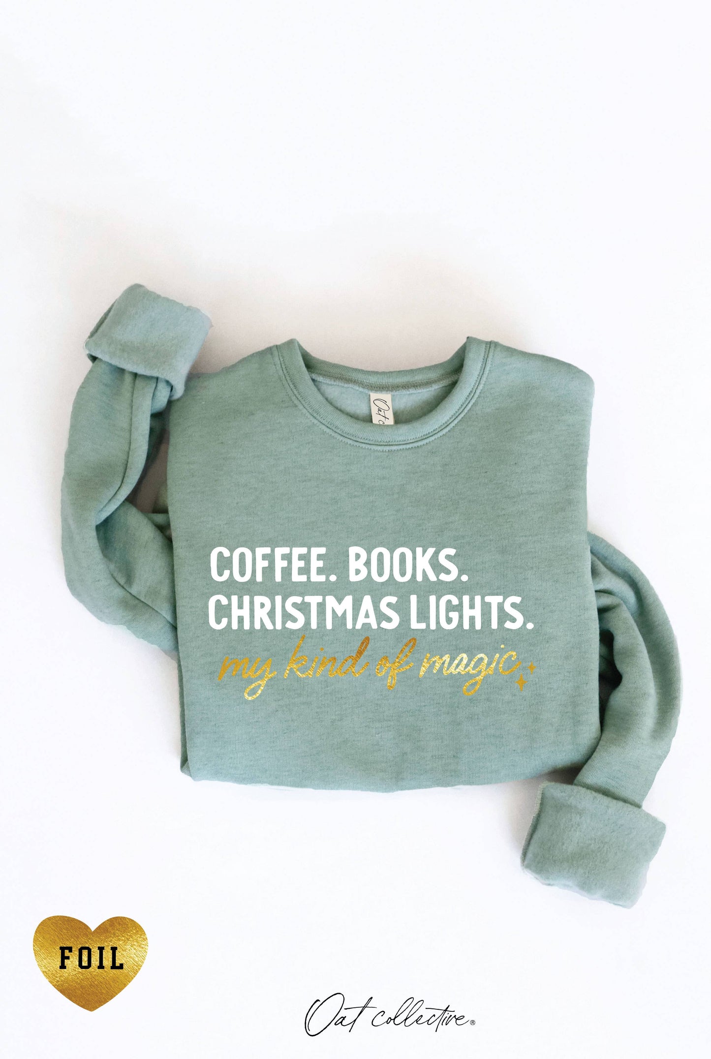 COFFEE BOOKS Graphic Sweatshirt