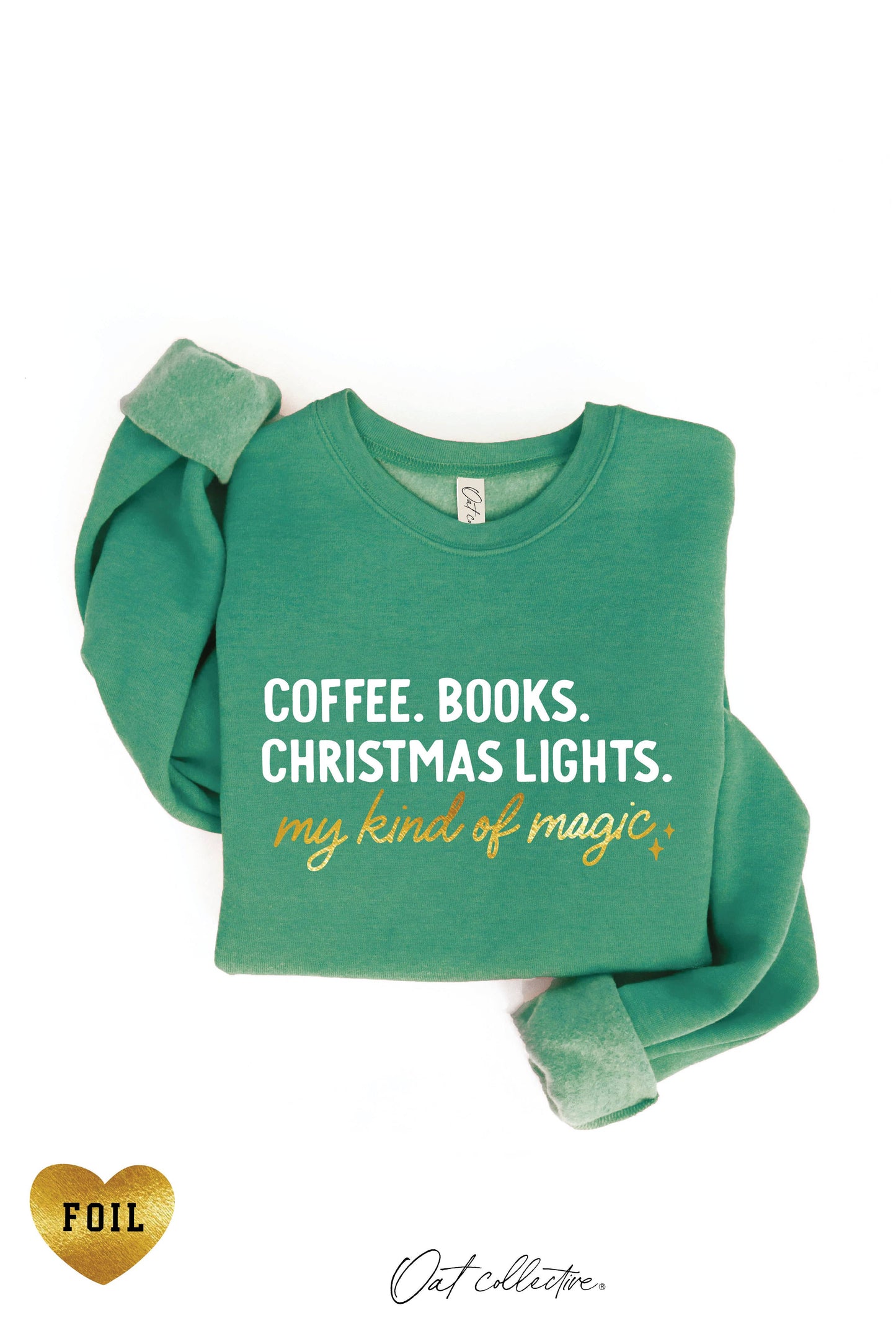 COFFEE BOOKS Graphic Sweatshirt