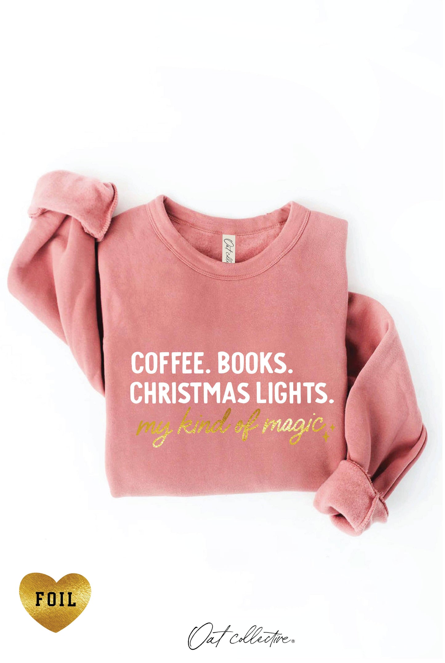 COFFEE BOOKS Graphic Sweatshirt
