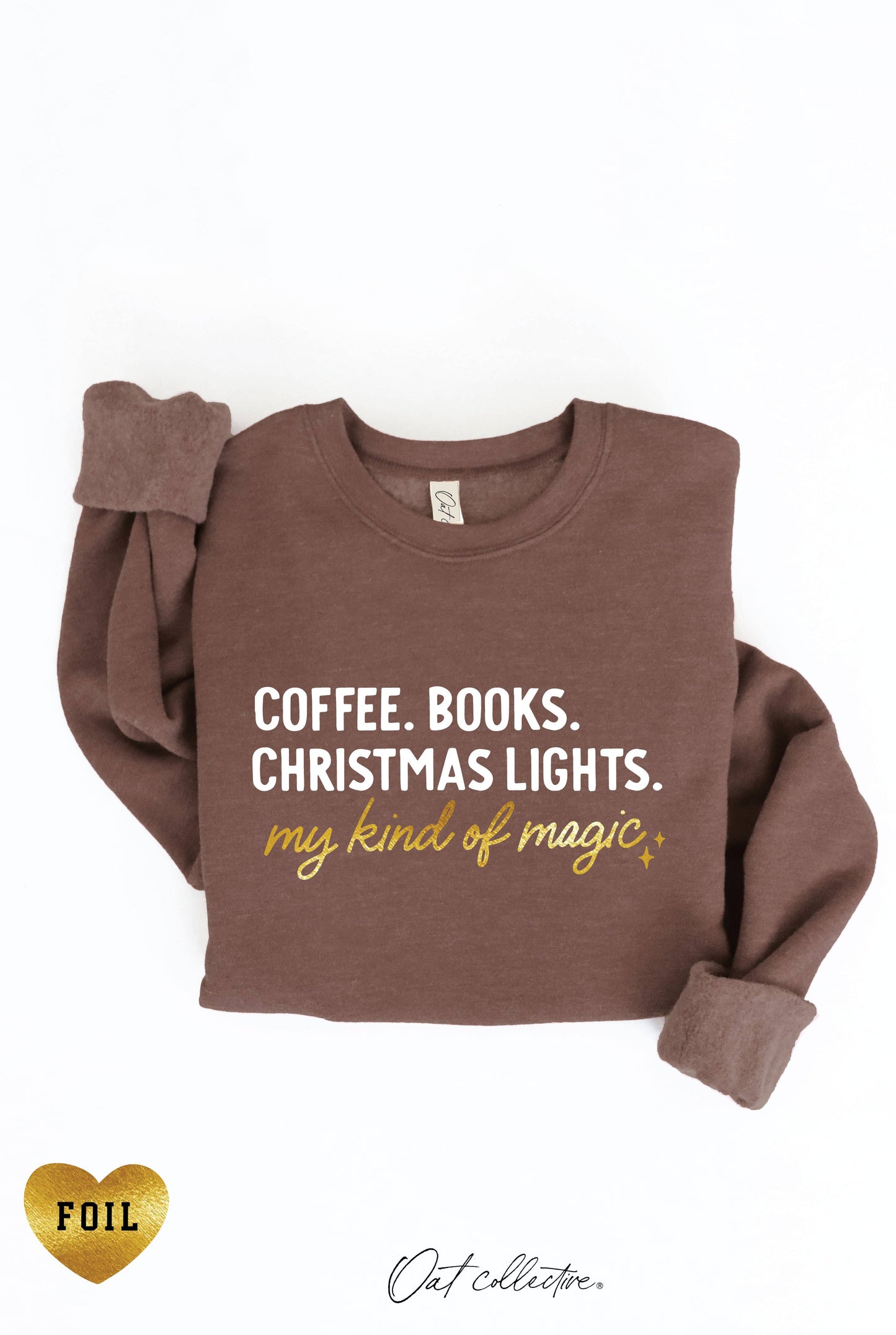 COFFEE BOOKS Graphic Sweatshirt