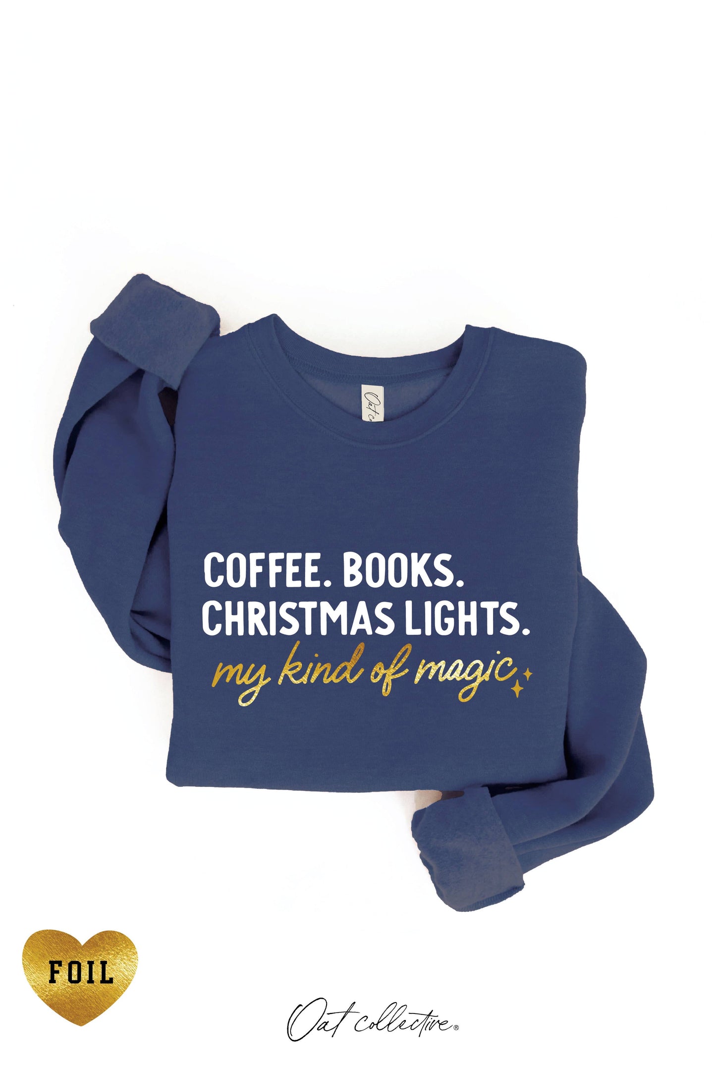 COFFEE BOOKS Graphic Sweatshirt