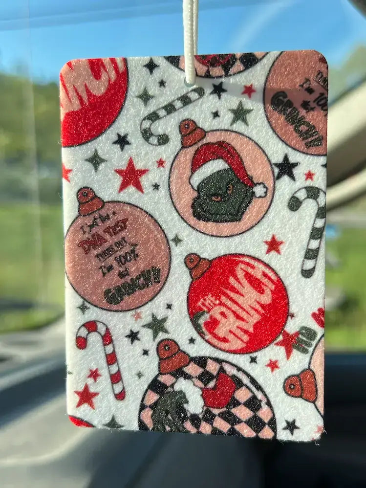 100% Grinch Christmas Air Freshener