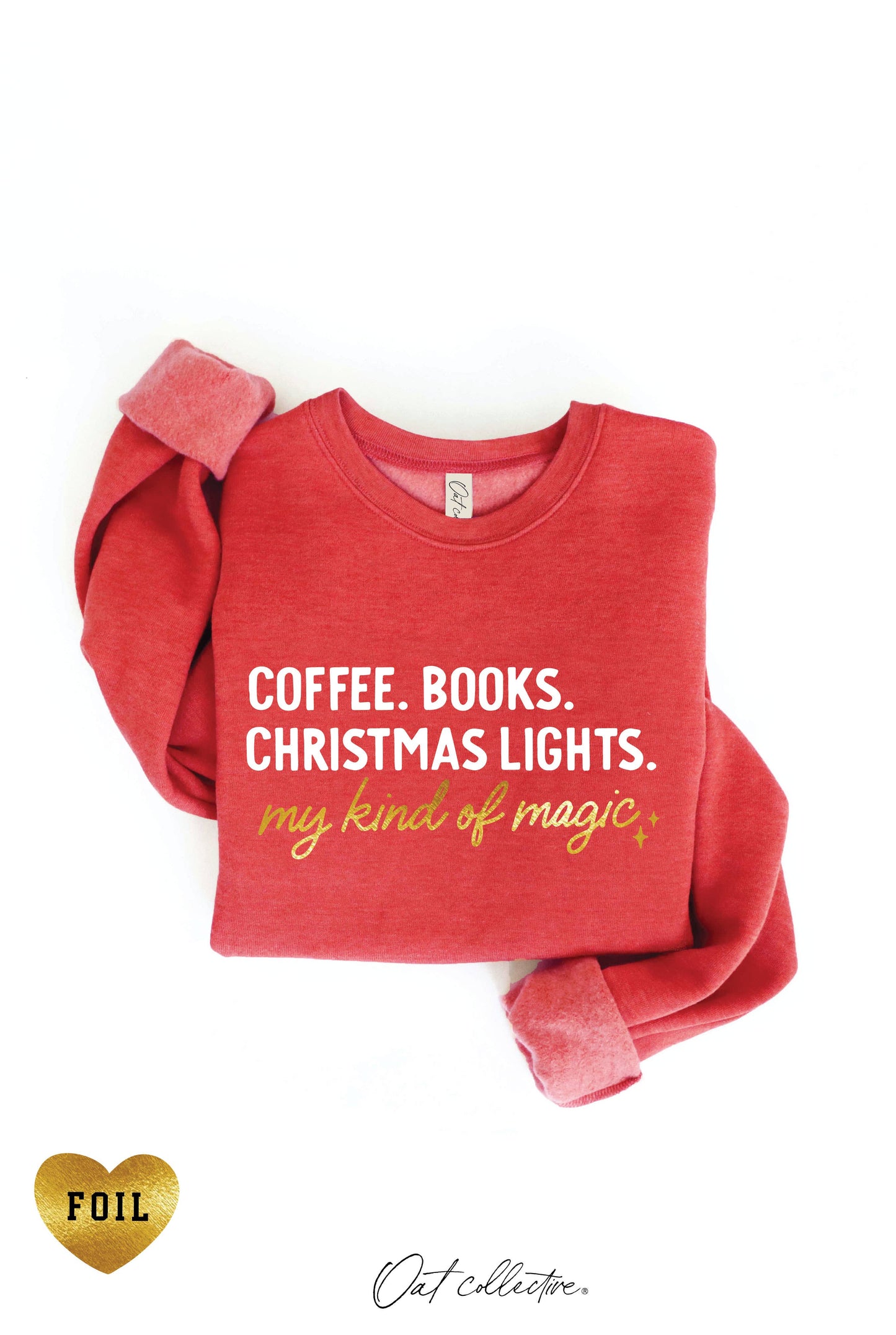 COFFEE BOOKS Graphic Sweatshirt
