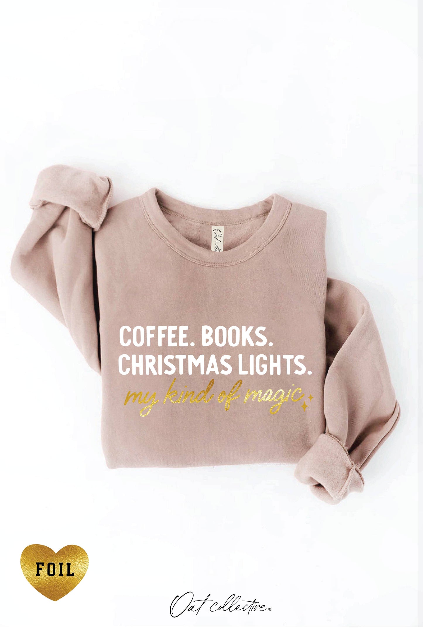 COFFEE BOOKS Graphic Sweatshirt