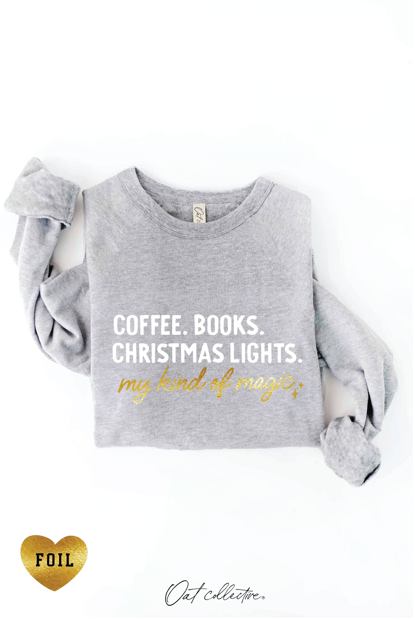 COFFEE BOOKS Graphic Sweatshirt