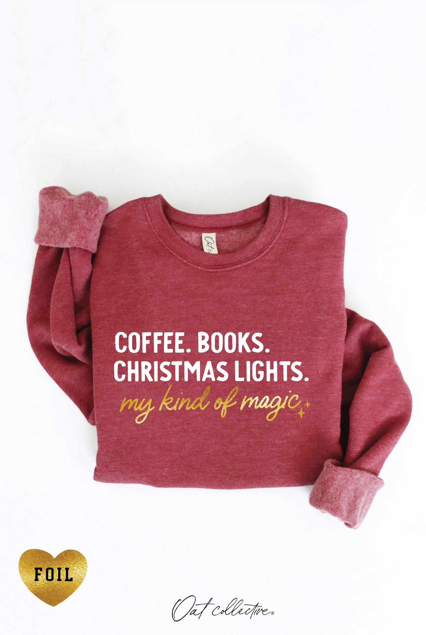 COFFEE BOOKS Graphic Sweatshirt