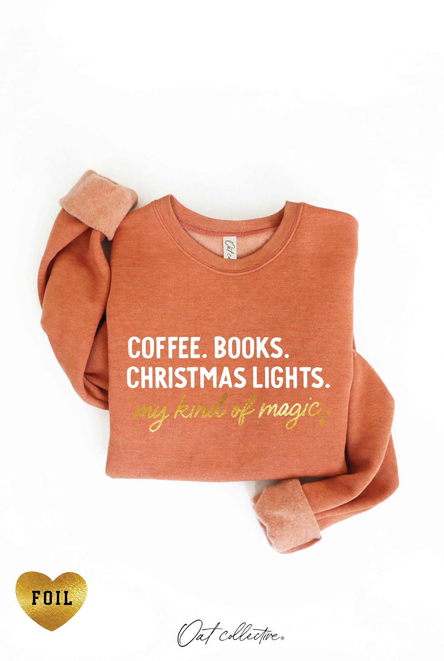 COFFEE BOOKS Graphic Sweatshirt