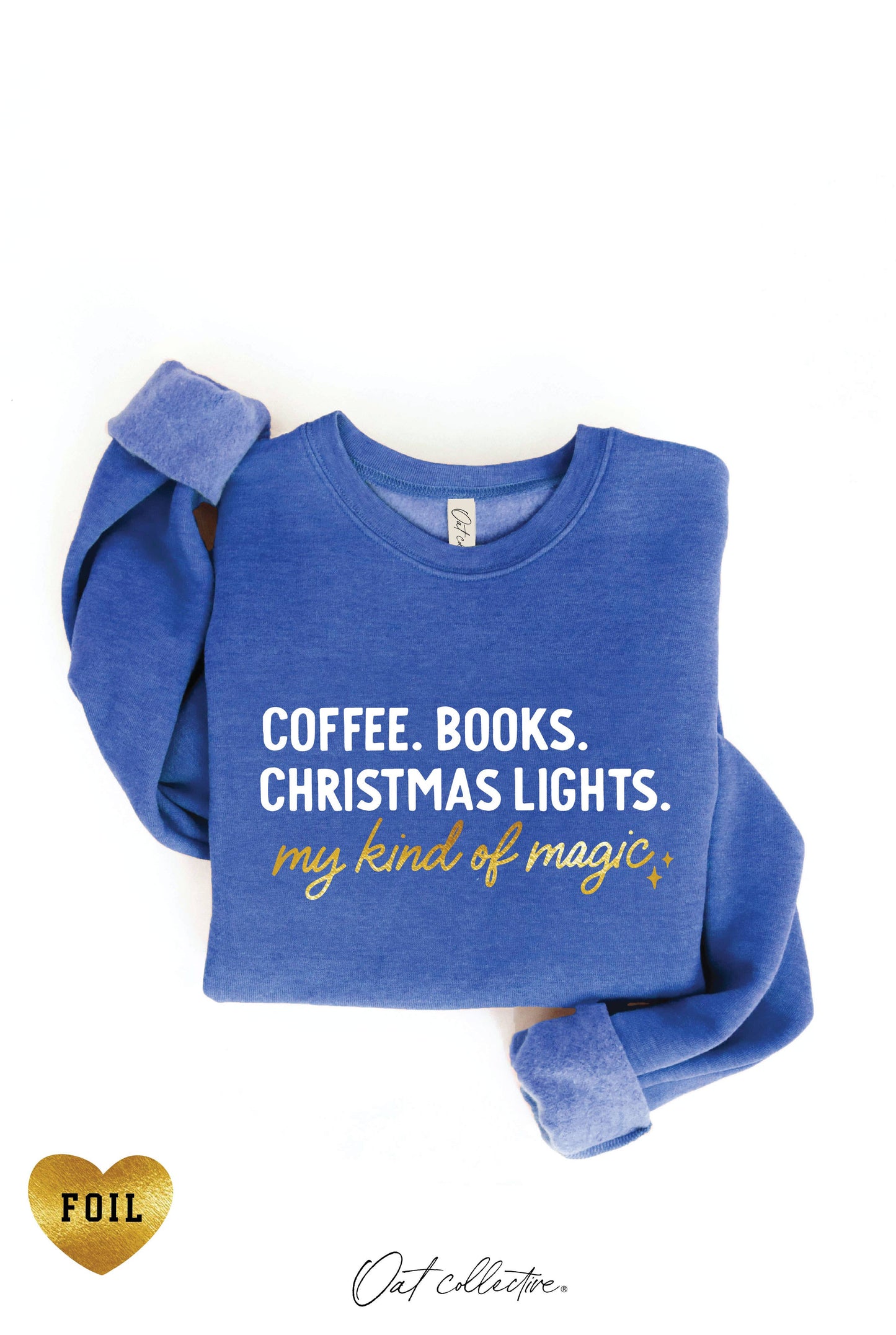 COFFEE BOOKS Graphic Sweatshirt