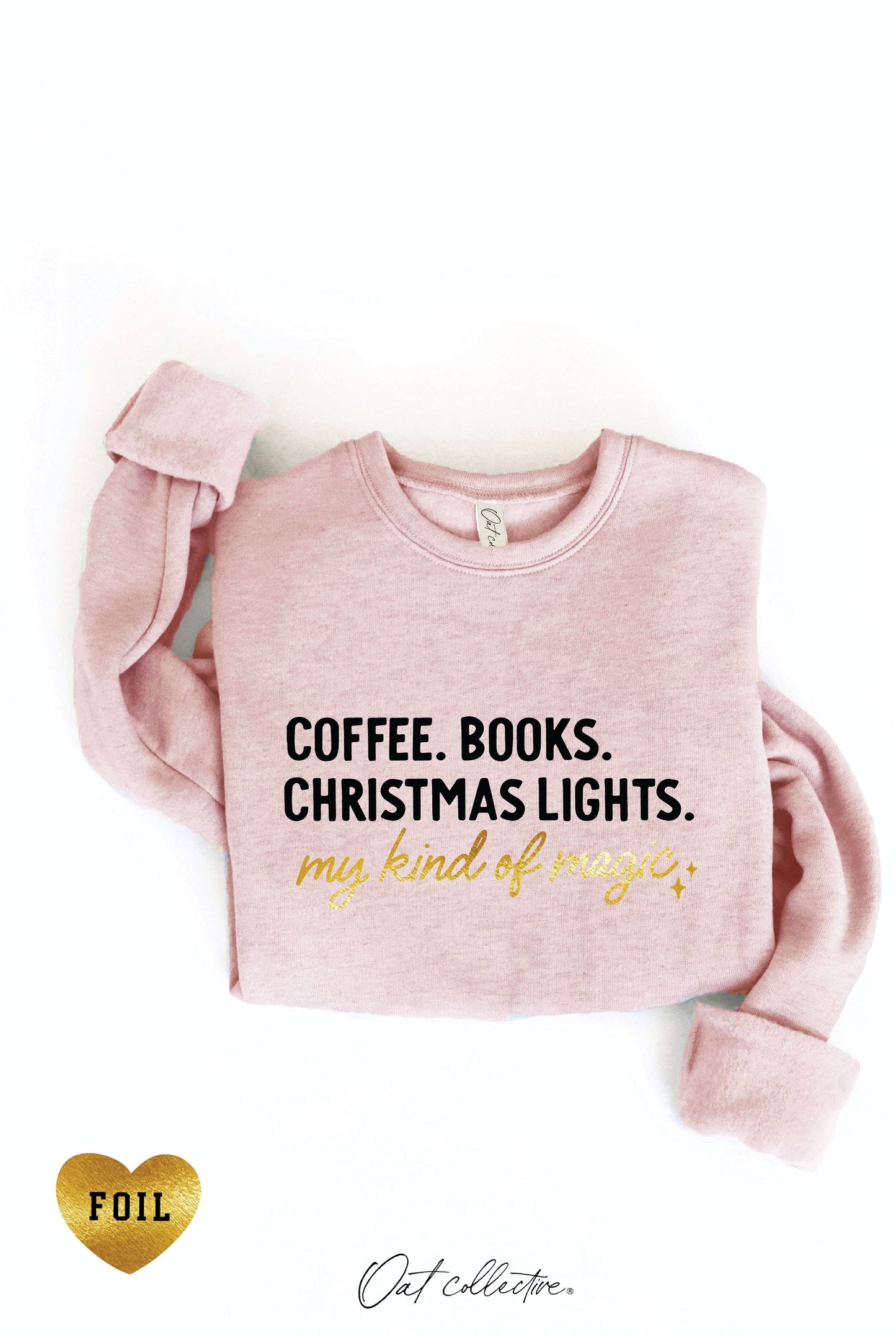 COFFEE BOOKS Graphic Sweatshirt