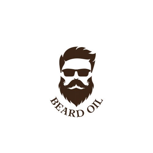 PRINTED Beard Oil Vinyl Sticker