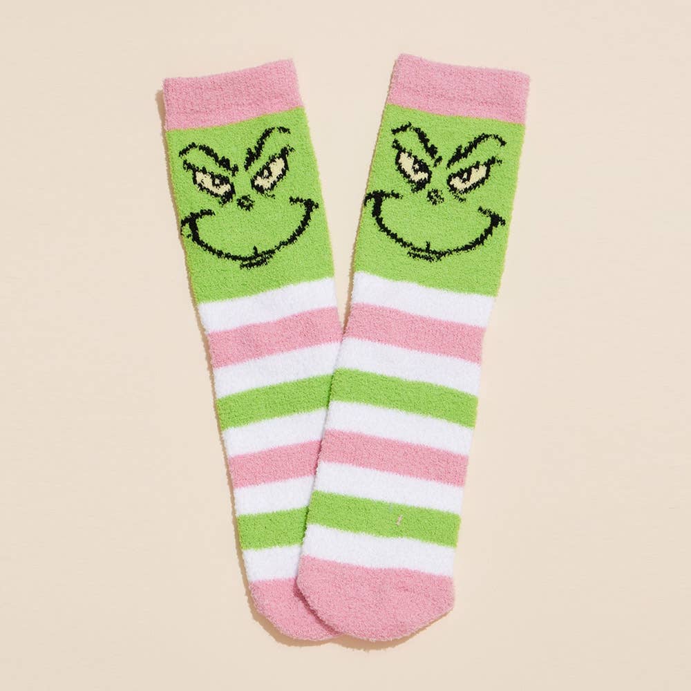 4Pairs -Grinch Christmas Gift Socks Set